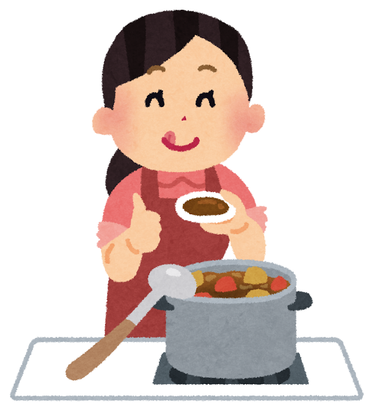 〇〇しない！料理教室イラスト