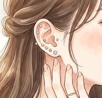 耳つぼジュエリー