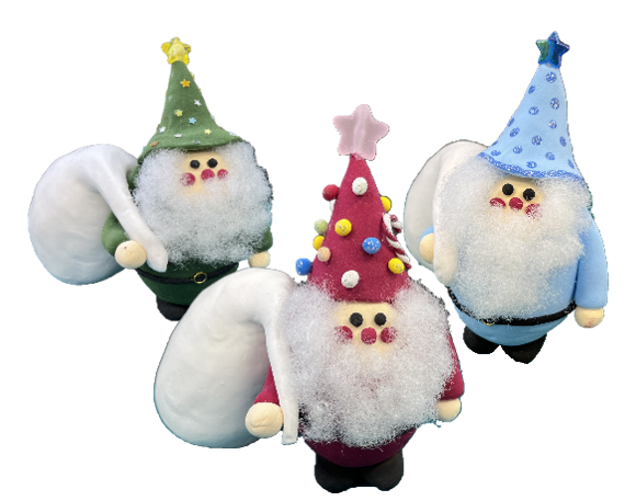 サンタクロース(粘土)