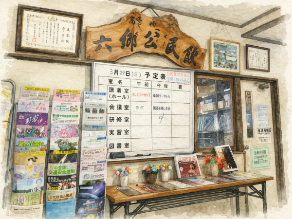 公民館だより(9月イラスト)