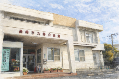 六郷公民館案内図