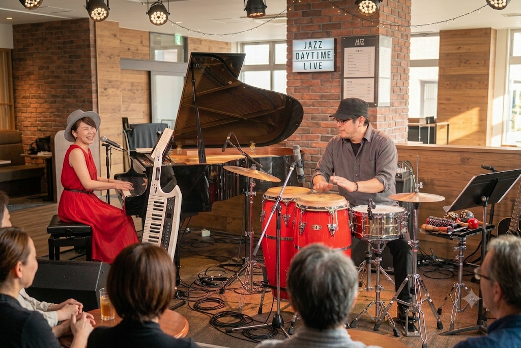 JAZZピアノ＆パーカッションLIVE